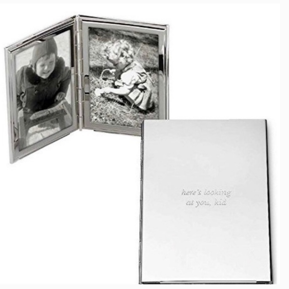 kate spade here's looking at you kid pocket photo frame *FLAWED PLEASE READ* - Picture 1 of 9